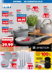 Gazetka promocyjna Kaufland - Kaufland - Gazetka - ważna od 30.07 do 30.07.2025 - strona 4 - produkty: Ser, Garnek, Nóż uniwersalny, Kuchnia, Talerz, Talerz deserowy, Deser, Patelnia, Waga, Rondel, Miska