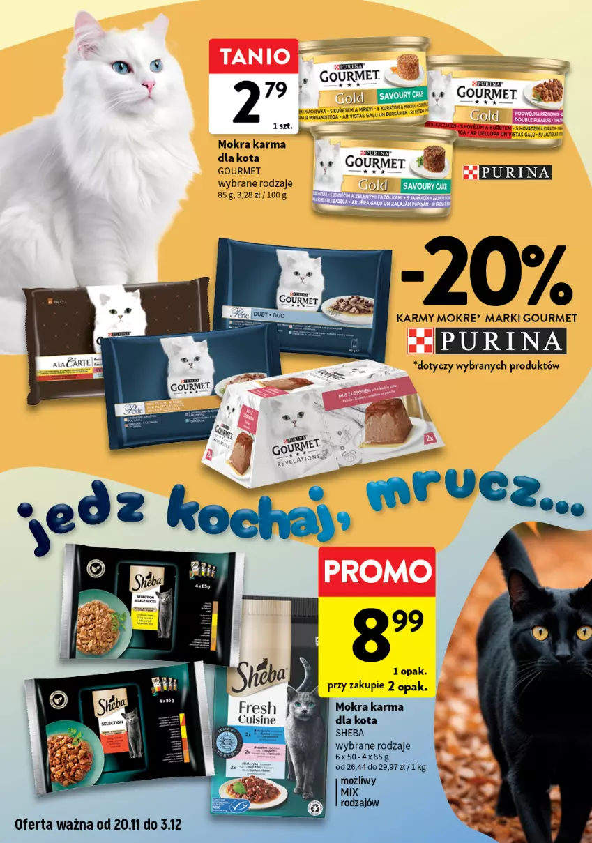 Gazetka promocyjna Intermarche - Katalog Z miłości do pupila - ważna 20.11 do 03.12.2025 - strona 6 - produkty: Gra, Mokra karma, Pur, Purina, Sheba