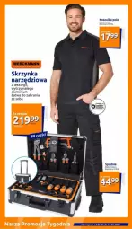 Gazetka promocyjna Action - Gazetka - ważna od 11.06 do 11.06.2024 - strona 4 - produkty: Skrzynka narzędziowa, Kosz, Koszulka, Spodnie