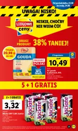 Gazetka promocyjna Lidl - GAZETKA - Gazetka - ważna od 24.08 do 24.08.2022 - strona 23 - produkty: Ser, Gra, Pilos, Gouda, Waga, Mleko