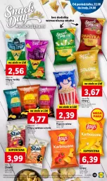 Gazetka promocyjna Lidl - GAZETKA - Gazetka - ważna od 24.08 do 24.08.2022 - strona 45 - produkty: Chipsy, Tortilla, Chrupki, Popcorn, Lay’s