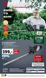 Gazetka promocyjna Lidl - GAZETKA - Gazetka - ważna od 02.04 do 02.04.2023 - strona 50 - produkty: Parkside, Top, Ser, Noż, Nożyce, Monitor, Akumulator