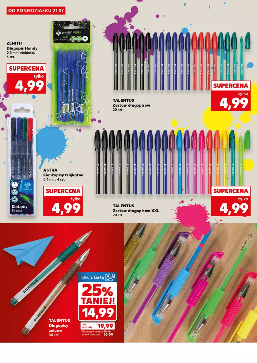 Gazetka promocyjna Kaufland - Kaufland - ważna 21.07 do 26.07.2025 - strona 16 - produkty: Długopis