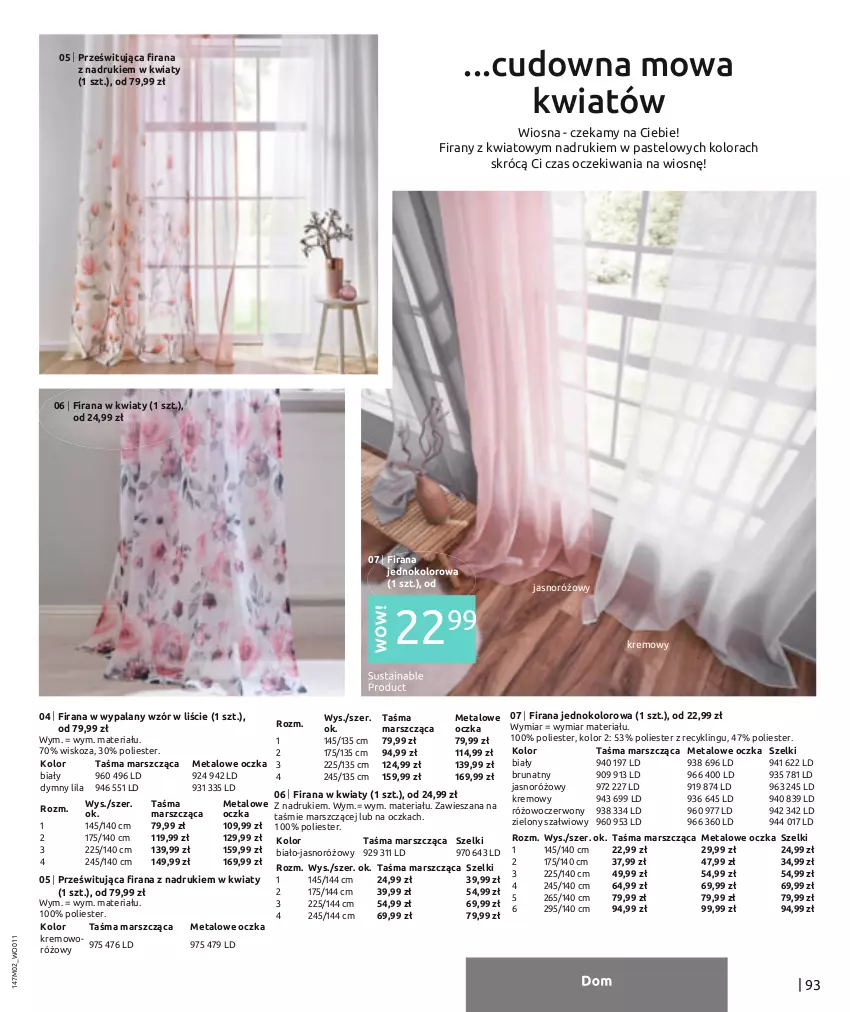 Gazetka promocyjna Bonprix - Dżinsowy przewodnik - ważna 08.02 do 08.08.2023 - strona 95 - produkty: Firana, Mars