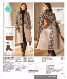 Gazetka promocyjna Bonprix - Dżinsowy przewodnik - Gazetka - ważna od 08.08 do 08.08.2023 - strona 59 - produkty: Torebka, Sweter, Top, Gra, Granat, Kawa, Wełna, Płaszcz, Spodnie, Botki, Fa