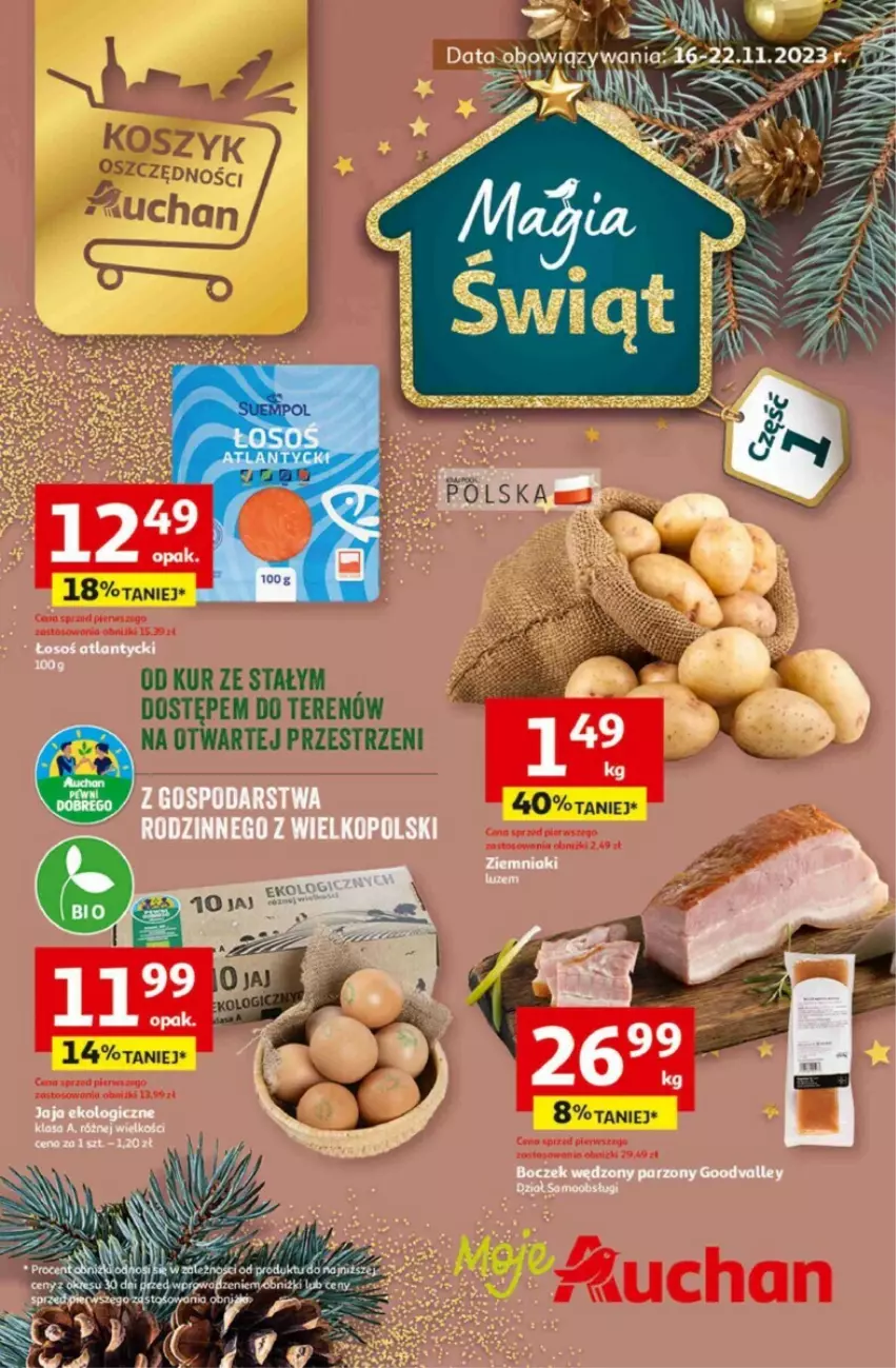 Gazetka promocyjna Auchan - ważna 16.11 do 22.11.2023 - strona 1
