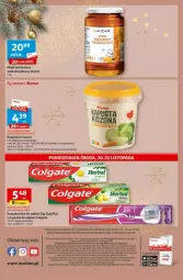 Gazetka promocyjna Auchan - Gazetka - ważna od 22.11 do 22.11.2023 - strona 4 - produkty: Sos, Ser, Szczoteczka do zębów, Pasta do zębów, Miód, Colgate, Szczoteczka, Nektar, LG