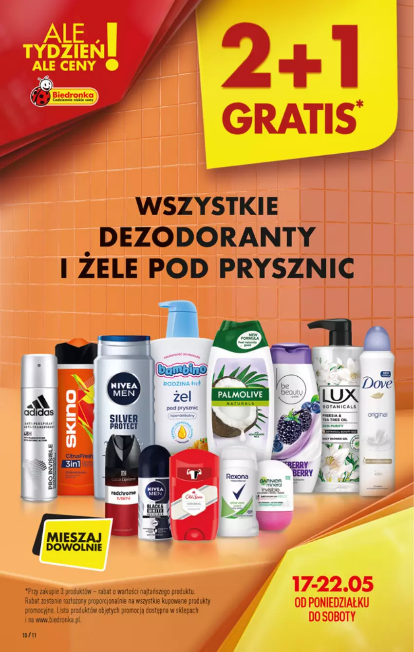 Gazetka promocyjna Biedronka - W tym tygodniu - ważna 17.05 do 22.05.2021 - strona 10 - produkty: Dezodorant