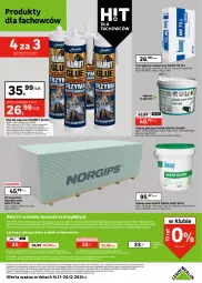 Gazetka promocyjna Leroy Merlin - Gazetka Leroy Merlin - Gazetka - ważna od 26.12 do 26.12.2024 - strona 30 - produkty: Top, Por, Płyta gipsowa, Finish, Kosz, Klej, Wałek, Płyta, Sprzedawcy, Fa