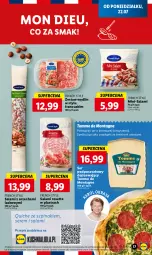 Gazetka promocyjna Lidl - GAZETKA - Gazetka - ważna od 24.07 do 24.07.2024 - strona 19 - produkty: Ser, Salami, Szpinak
