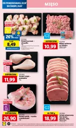 Gazetka promocyjna Lidl - GAZETKA - Gazetka - ważna od 24.07 do 24.07.2024 - strona 26 - produkty: Kurczak, Mięso mielone, Królik, Tusz, Schab wieprzowy, Mięso
