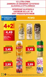 Gazetka promocyjna Lidl - GAZETKA - Gazetka - ważna od 24.07 do 24.07.2024 - strona 38 - produkty: Piwo, Gra, Perła, Radler, Mango, Mięta, Kozel