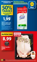 Gazetka promocyjna Lidl - GAZETKA - Gazetka - ważna od 24.07 do 24.07.2024 - strona 4 - produkty: Kaczka, Tusz, Mleko