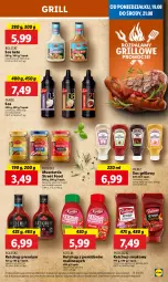 Gazetka promocyjna Lidl - GAZETKA - Gazetka - ważna od 21.08 do 21.08.2024 - strona 43 - produkty: Ketchup, Sos, Mus, Salsa, Kotlin, Pudliszki, Grill, Mango, Heinz, Musztarda, Fa