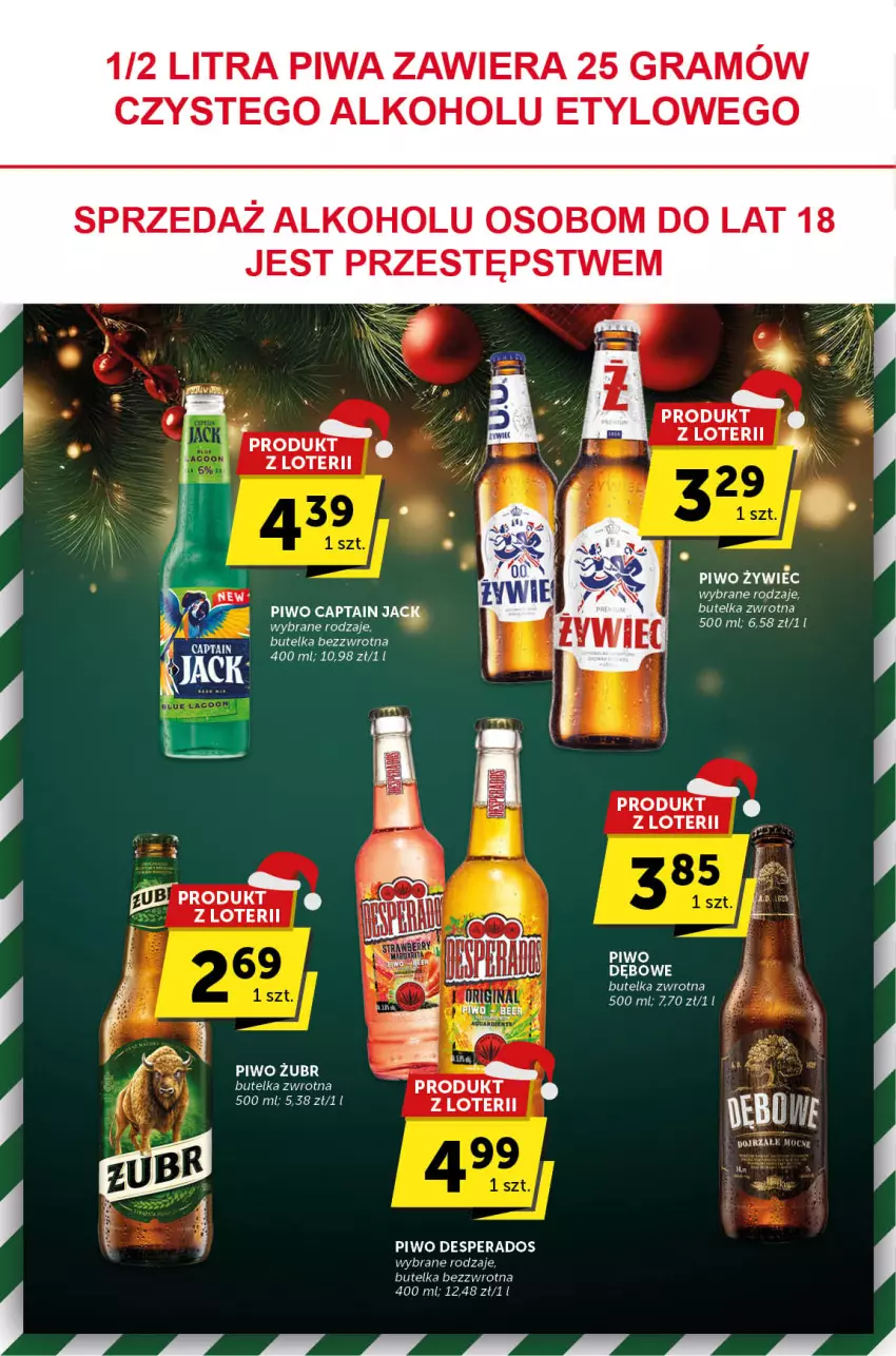 Gazetka promocyjna ABC - ważna 30.11 do 12.12.2023 - strona 20 - produkty: Captain Jack, Desperados, Fa, Gra, Piwa, Piwo