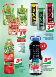 Gazetka promocyjna Dino - Gazetka - ważna od 30.01 do 30.01.2024 - strona 23 - produkty: Sok, Pur, Mus, Tiger, Napój gazowany, Tymbark, Syrop, Kubuś, Napój