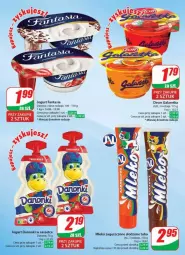 Gazetka promocyjna Dino - Gazetka - ważna od 30.01 do 30.01.2024 - strona 25 - produkty: Ser, Danone, Zott, Jogurt, Galaretka, Mleko zagęszczone, Fanta, Deser, Gala, Mleko, Fa