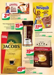 Gazetka promocyjna Dino - Gazetka - ważna od 30.01 do 30.01.2024 - strona 54 - produkty: Kawa rozpuszczalna, Gin, Kawa zbożowa, Kawa ziarnista, Nesquik, Kawa mielona, Kawa, Jacobs, Kakao, Napój