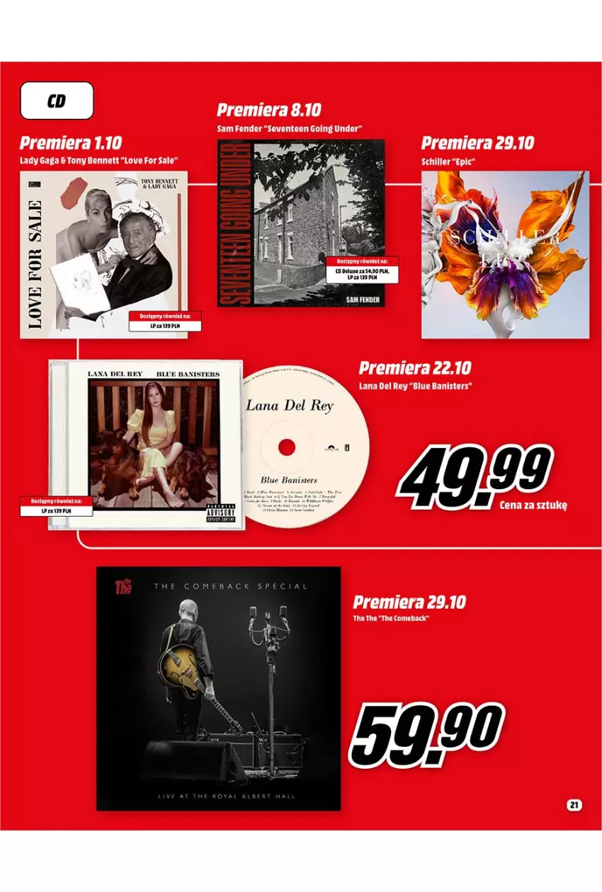 Gazetka promocyjna Media Markt - Gazetka Media Markt - ważna 01.10 do 31.10.2021 - strona 21 - produkty: Gaga, LANA, Lovi