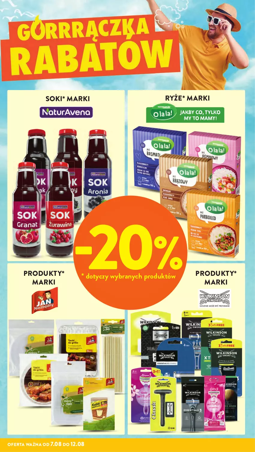 Gazetka promocyjna Intermarche - Gazetka promocyjna ważna - ważna 07.08 do 12.08.2025 - strona 8 - produkty: Ryż, Sok