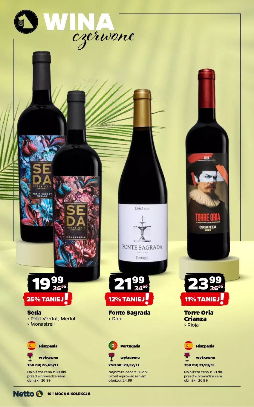 Gazetka promocyjna Netto - Netto_MK_07/25 - ważna 01.07 do 31.07.2025 - strona 16 - produkty: Gra, Merlot, Por, Rioja