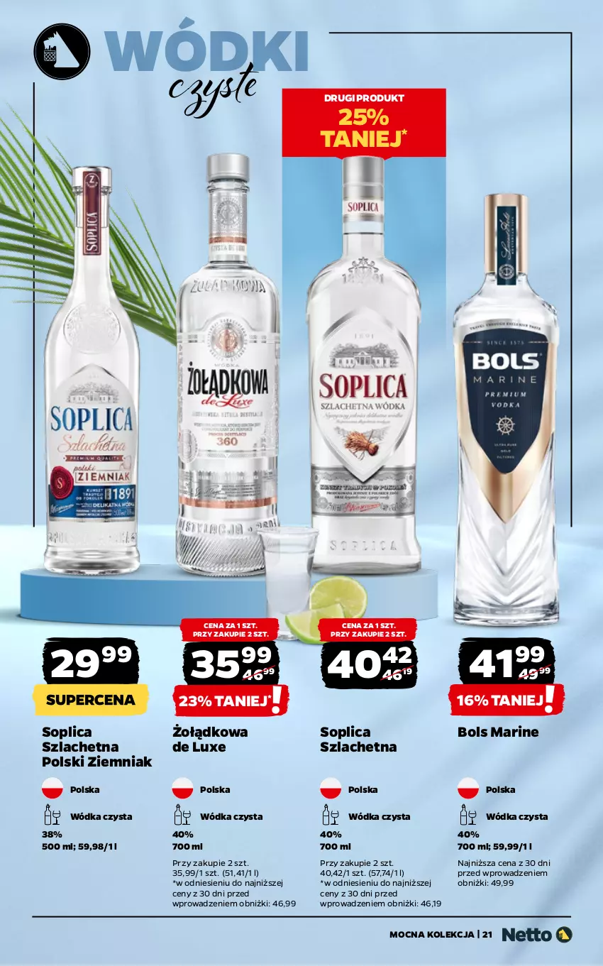 Gazetka promocyjna Netto - Netto_MK_07/25 - ważna 01.07 do 31.07.2025 - strona 21 - produkty: Bols, Soplica, Wódka