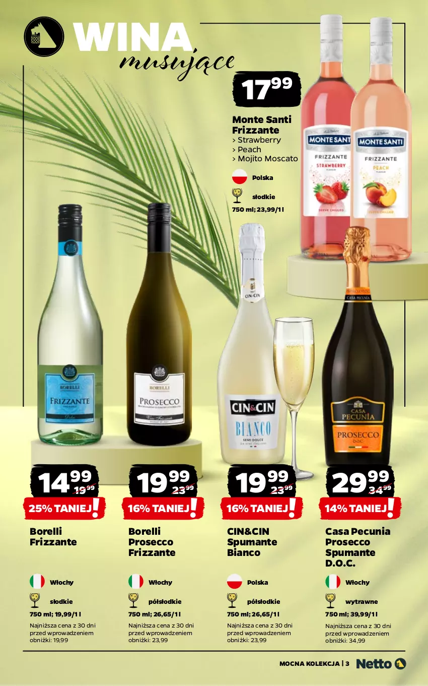 Gazetka promocyjna Netto - Netto_MK_07/25 - ważna 01.07 do 31.07.2025 - strona 3 - produkty: Monte, Monte Santi, Mus, Prosecco, Puma