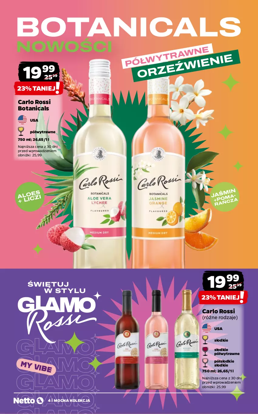 Gazetka promocyjna Netto - Netto_MK_07/25 - ważna 01.07 do 31.07.2025 - strona 4 - produkty: Carlo Rossi
