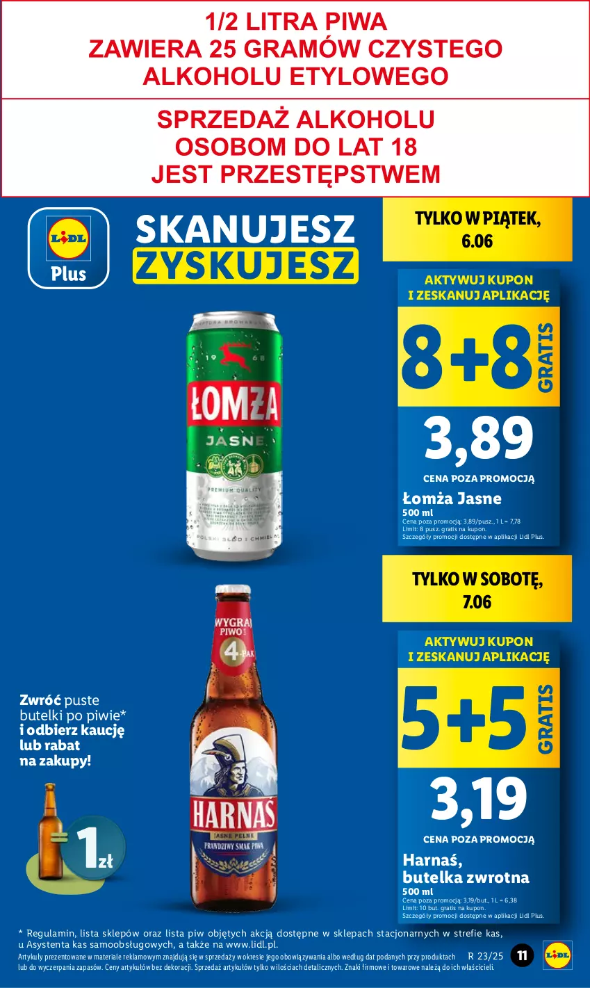 Gazetka promocyjna Lidl - GAZETKA - ważna 05.06 do 07.06.2025 - strona 11 - produkty: Gra, Harnaś