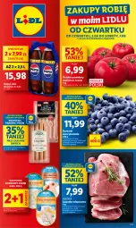 Gazetka promocyjna Lidl - GAZETKA - Gazetka - ważna od 07.06 do 07.06.2025 - strona 1 - produkty: Sok, Ser, Parówki, Pepsi, PIKOK, Pomidory
