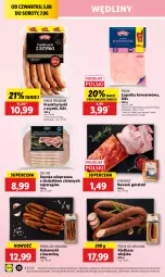 Gazetka promocyjna Lidl - GAZETKA - Gazetka - ważna od 07.06 do 07.06.2025 - strona 26 - produkty: Kiełbasa wiejska, Ser, Szynka wieprzowa, Szynka, PIKOK, Boczek, Frankfurterki, Kabanos, Kiełbasa