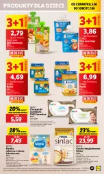 Gazetka promocyjna Lidl - GAZETKA - Gazetka - ważna od 07.06 do 07.06.2025 - strona 53 - produkty: Ryż, Mus, Gra, Gerber, Sinlac, Wełna, Chusteczki, Dzieci, Kubuś, Nestlé