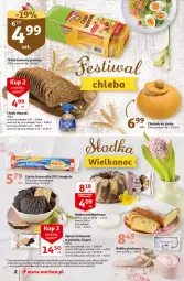 Gazetka promocyjna Auchan - Gazetka Wielkanoc w dobrym smaku Supermarket Auchan - Gazetka - ważna od 29.03 do 29.03.2023 - strona 2 - produkty: Ciasto francuskie, O nas, Chleb tostowy, Nuty, Babka, Chleb, Fa