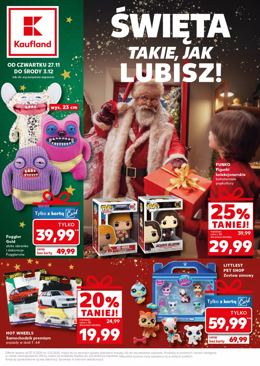 Gazetka promocyjna Kaufland - Kaufland - ważna 27.11 do 03.12.2025 - strona 1 - produkty: Chodzik, Littlest Pet Shop, Pojazd