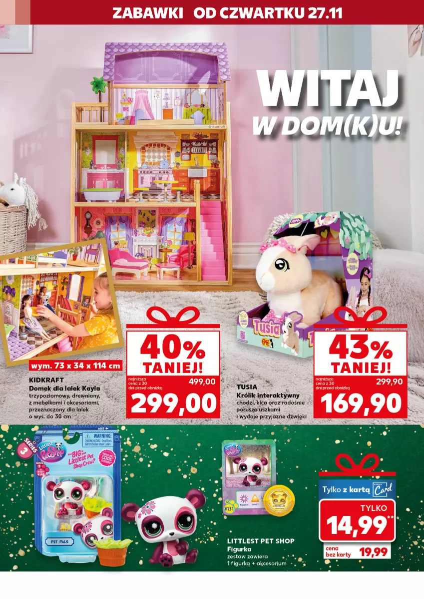 Gazetka promocyjna Kaufland - Kaufland - ważna 27.11 do 03.12.2025 - strona 20 - produkty: Domek dla lalek, Królik, Por, Tera