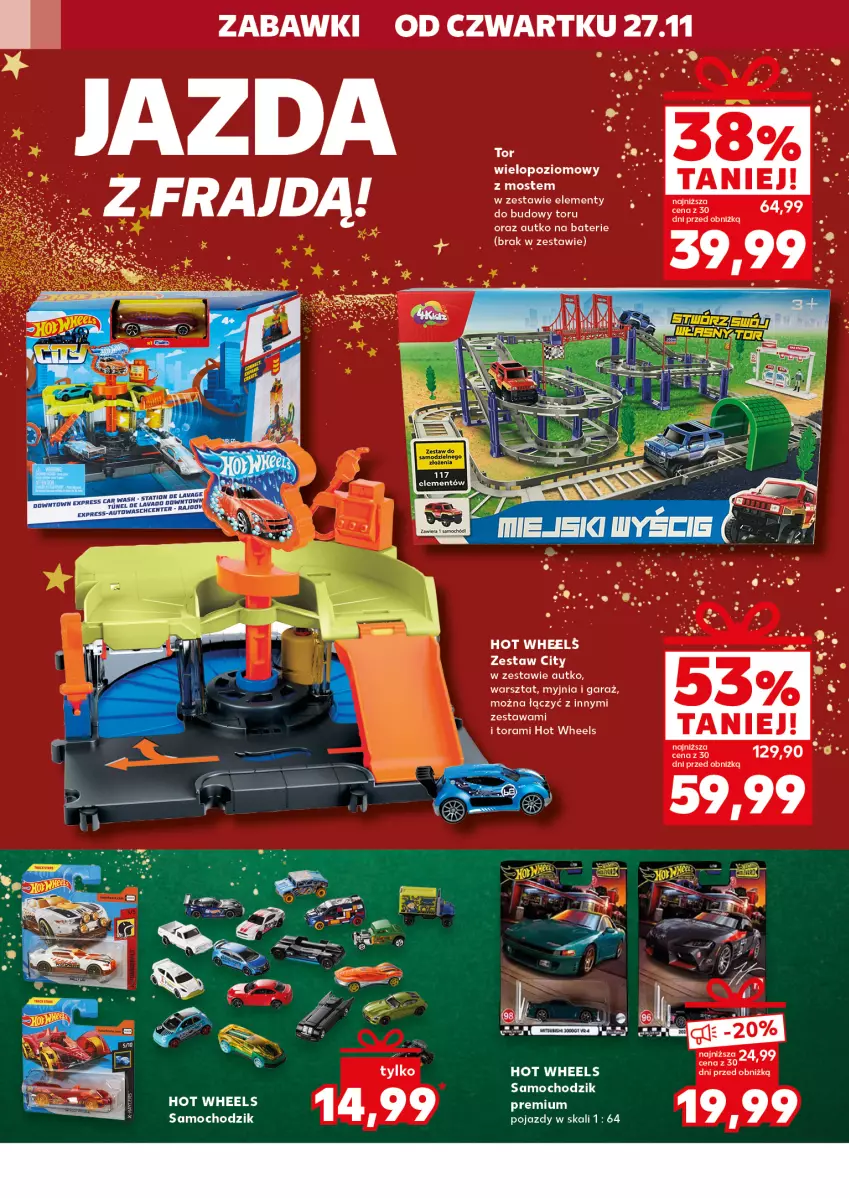 Gazetka promocyjna Kaufland - Kaufland - ważna 27.11 do 03.12.2025 - strona 22 - produkty: Chodzik, Garaż, Hot Wheels, Pojazd