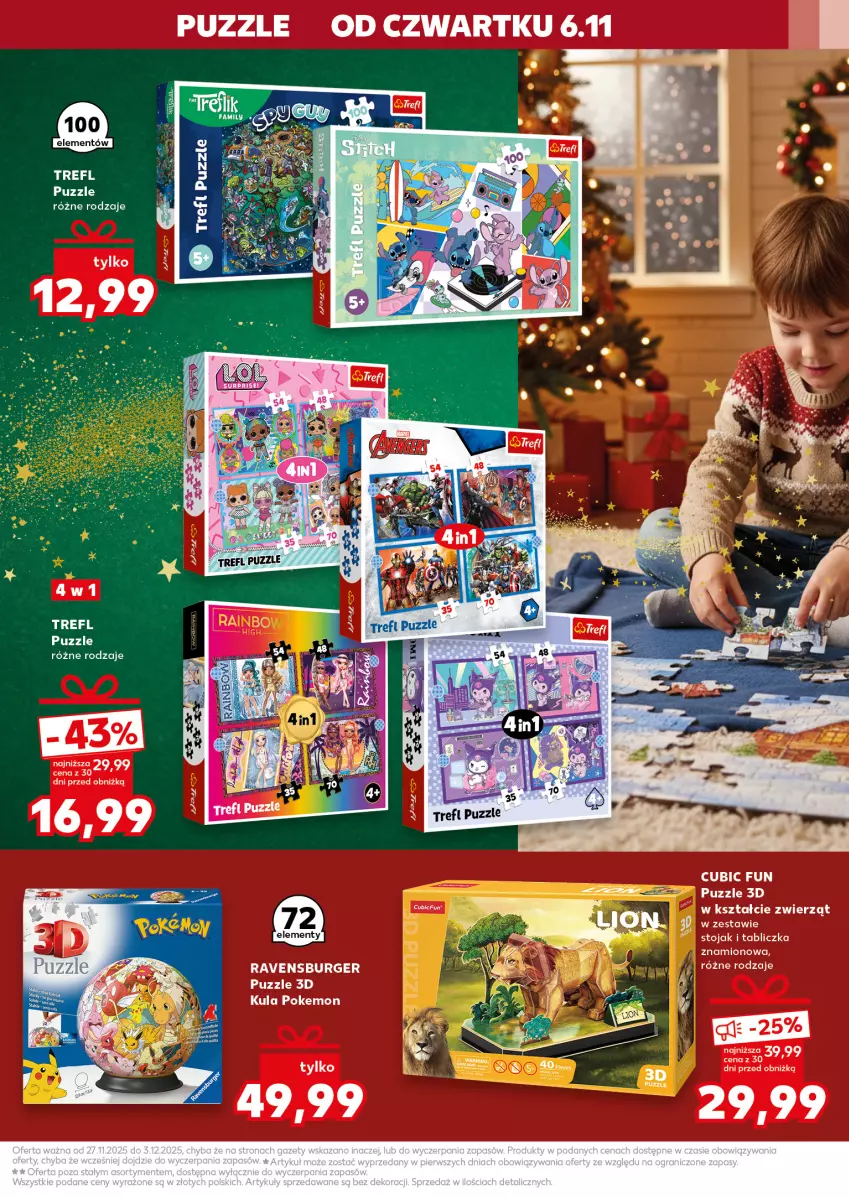 Gazetka promocyjna Kaufland - Kaufland - ważna 27.11 do 03.12.2025 - strona 31 - produkty: Fa, Puzzle