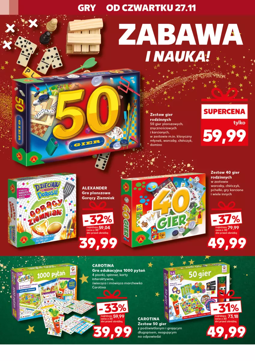 Gazetka promocyjna Kaufland - Kaufland - ważna 27.11 do 03.12.2025 - strona 34 - produkty: Gra, Marchewka