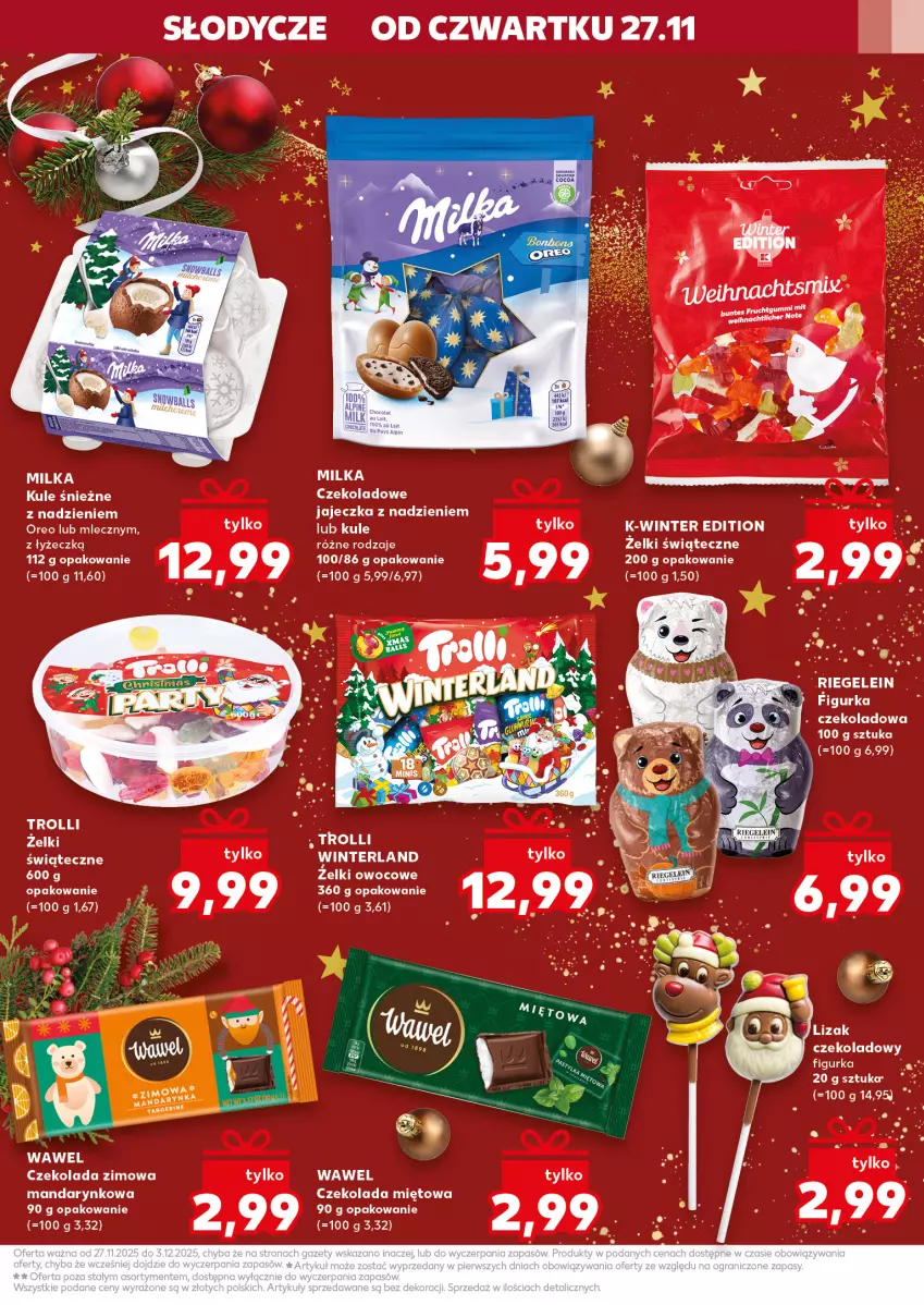 Gazetka promocyjna Kaufland - Kaufland - ważna 27.11 do 03.12.2025 - strona 47 - produkty: Czekolada, Oreo, Wawel