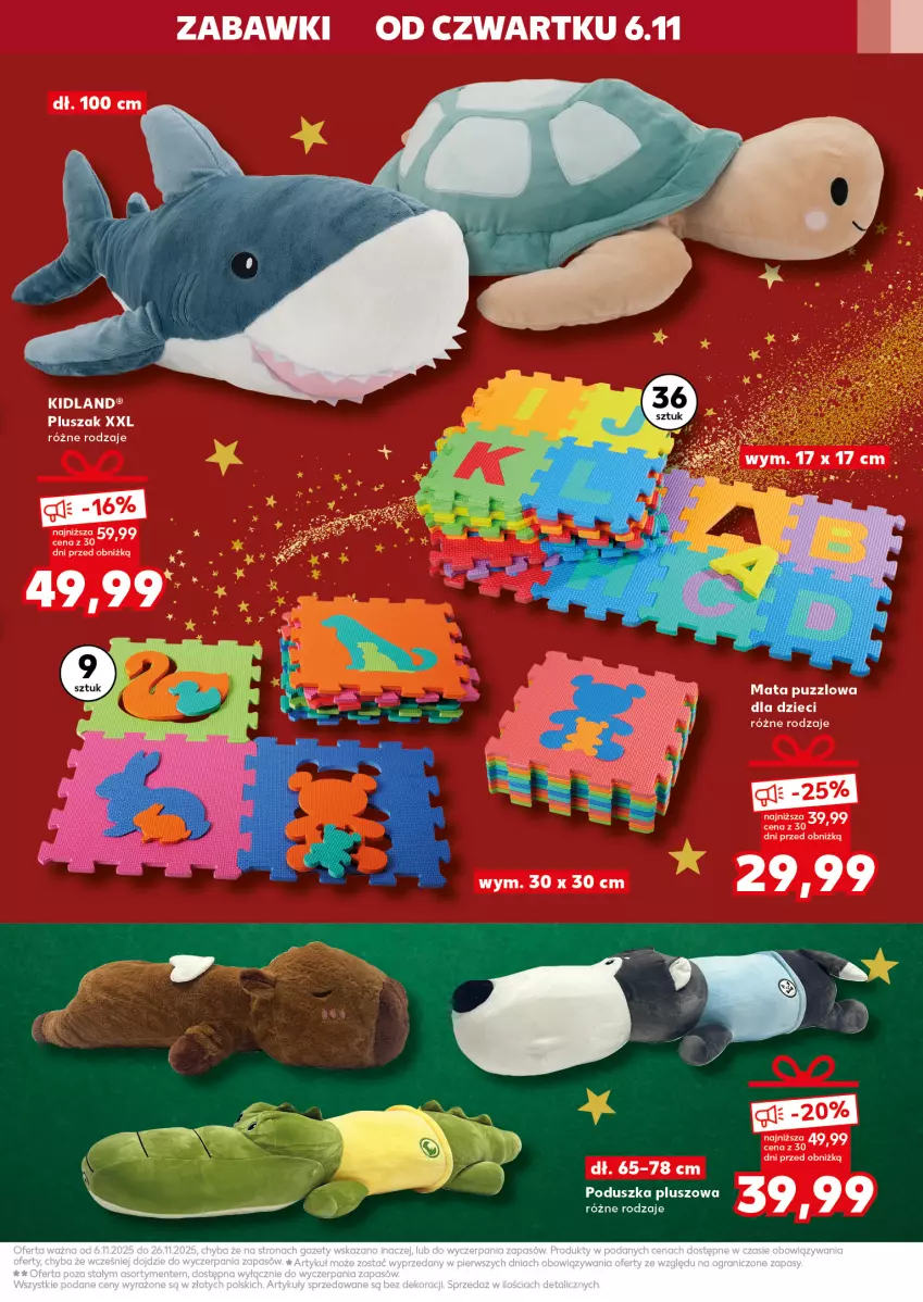 Gazetka promocyjna Kaufland - Kaufland - ważna 27.11 do 03.12.2025 - strona 9 - produkty: Fa, Pluszak, Poduszka