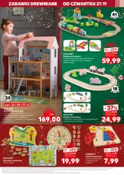 Gazetka promocyjna Kaufland - Kaufland - Gazetka - ważna od 03.12 do 03.12.2025 - strona 13 - produkty: Ser, Kolejka, Pociąg, Zabawki drewniane, Puzzle, Zabawka, Domek dla lalek, Drzwi wejściowe, Drzwi, Olej, Monte