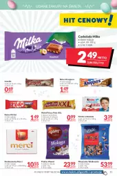 Gazetka promocyjna Makro - [Oferta promocyjna] Artykuły spożywcze i przemysłowe - Gazetka - ważna od 18.04 do 18.04.2022 - strona 11 - produkty: Kit Kat, Prince Polo, Praliny, Wawel, Grześki, Czekolada, Baton, Knoppers, Merci, Kinder, Milka, Kokos, Mieszanka wedlowska