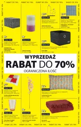 Gazetka promocyjna Jysk - Oferta tygodnia - Gazetka - ważna od 14.01 do 14.01.2024 - strona 15 - produkty: Koc, Gra, Kosz, Pojemnik, Torba, Pojemnik do przechowywania, Szklanka, Siedzisko, Poduszka