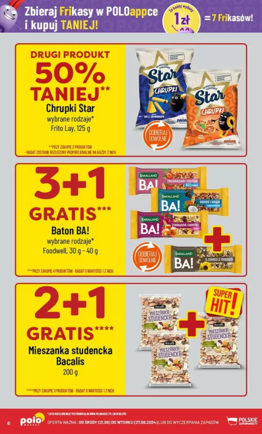 Gazetka promocyjna PoloMarket - ważna 21.08 do 27.08.2024 - strona 56 - produkty: Ba!, Baton