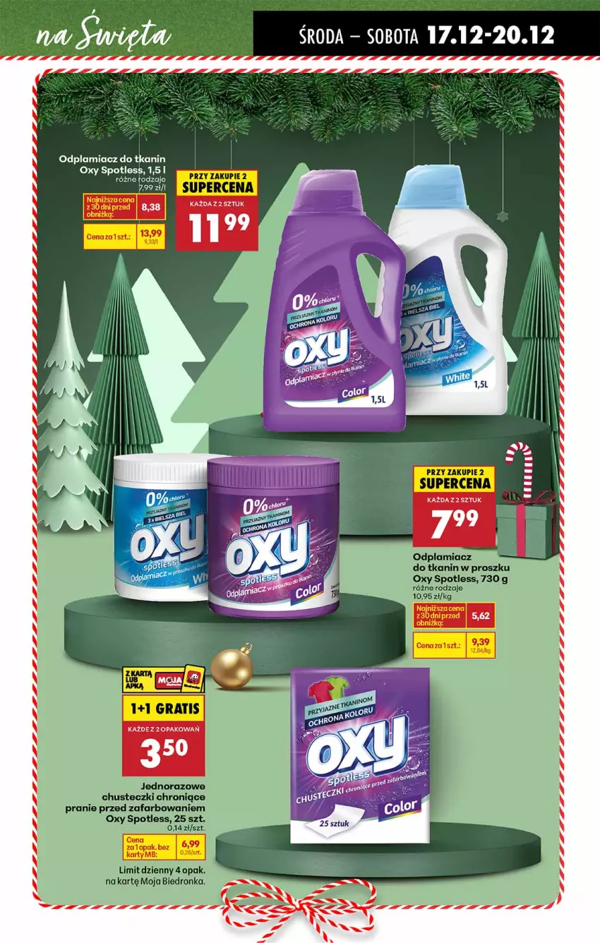 Gazetka promocyjna Biedronka - Gazetka - ważna 17.12 do 24.12.2025 - strona 3 - produkty: Chusteczki, Fa, Gra, Odplamiacz, Por