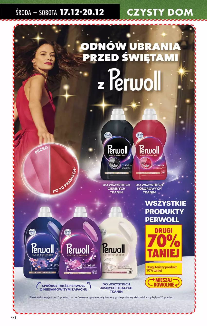 Gazetka promocyjna Biedronka - Gazetka - ważna 17.12 do 24.12.2025 - strona 4 - produkty: Fa, Lack, Perwoll, Por, Ubrania