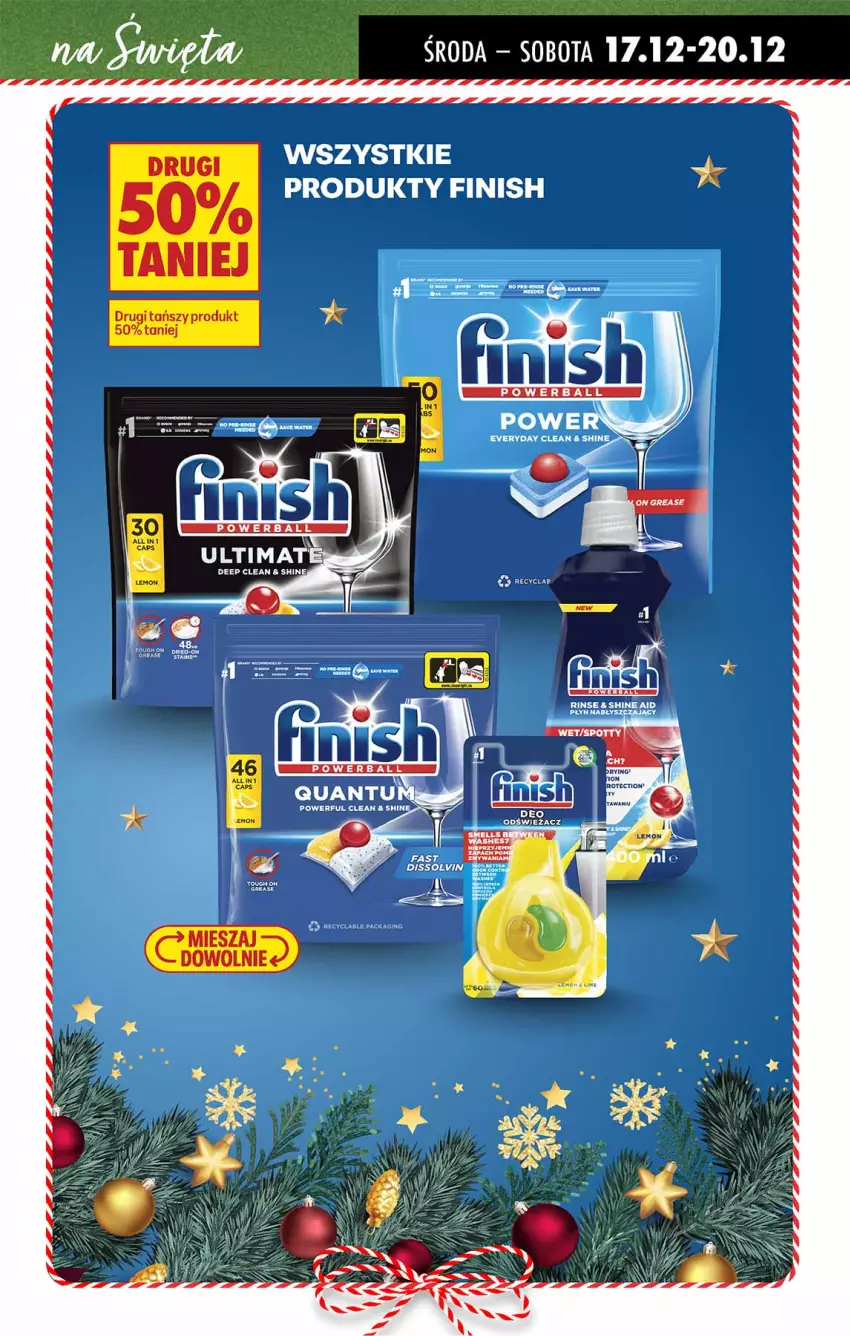 Gazetka promocyjna Biedronka - Gazetka - ważna 17.12 do 24.12.2025 - strona 7 - produkty: Finish