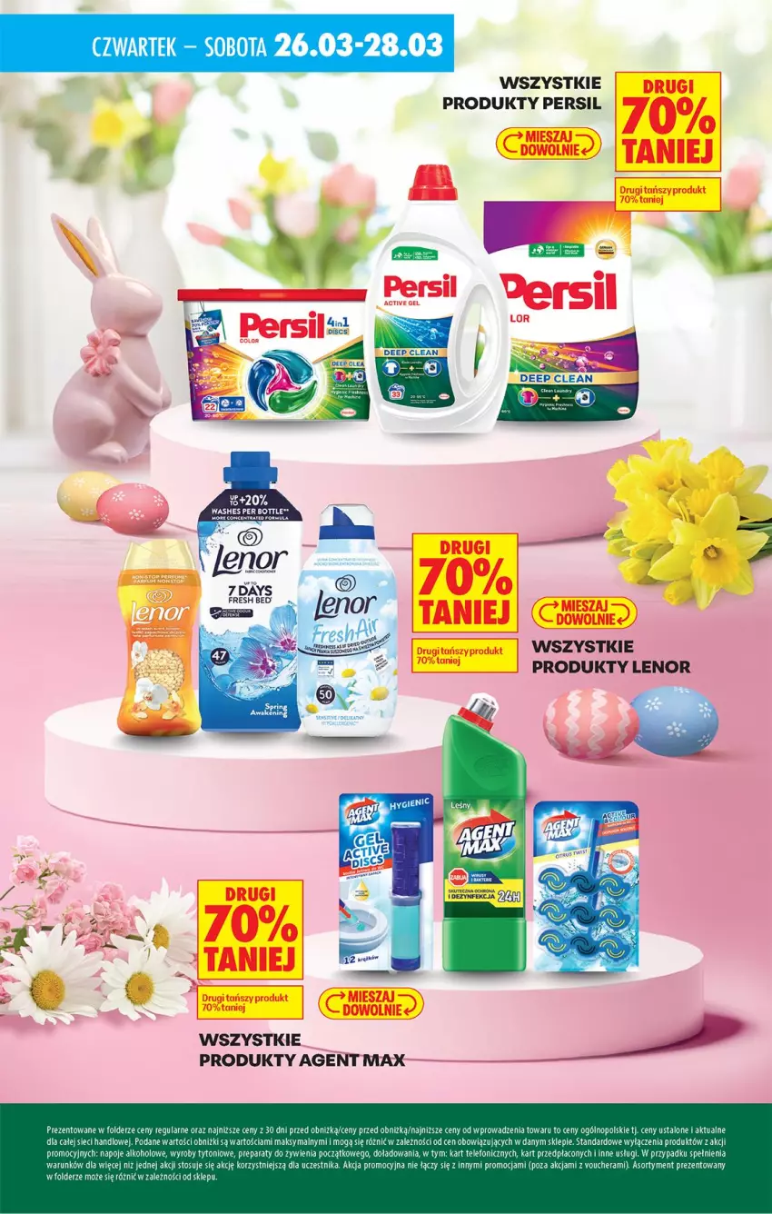 Gazetka promocyjna Biedronka - Gazetka - ważna 26.03 do 02.04.2026 - strona 20 - produkty: Dezynfekcja, Lenor, LG, Napoje, Persil, Telefon