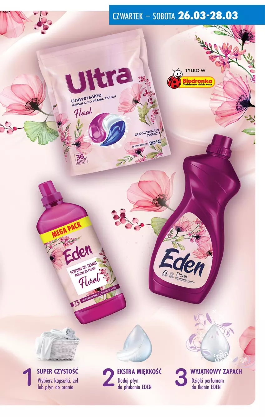 Gazetka promocyjna Biedronka - Gazetka - ważna 26.03 do 02.04.2026 - strona 5 - produkty: Płyn do płukania, Płyn do prania