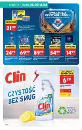 Gazetka promocyjna Biedronka - Gazetka - Gazetka - ważna od 02.04 do 02.04.2026 - strona 12 - produkty: Sól, Finish, Płyn nabłyszczający, Clin, LEGO, Odświeżacz do zmywarki, Zmywarki, Płyn do szyb